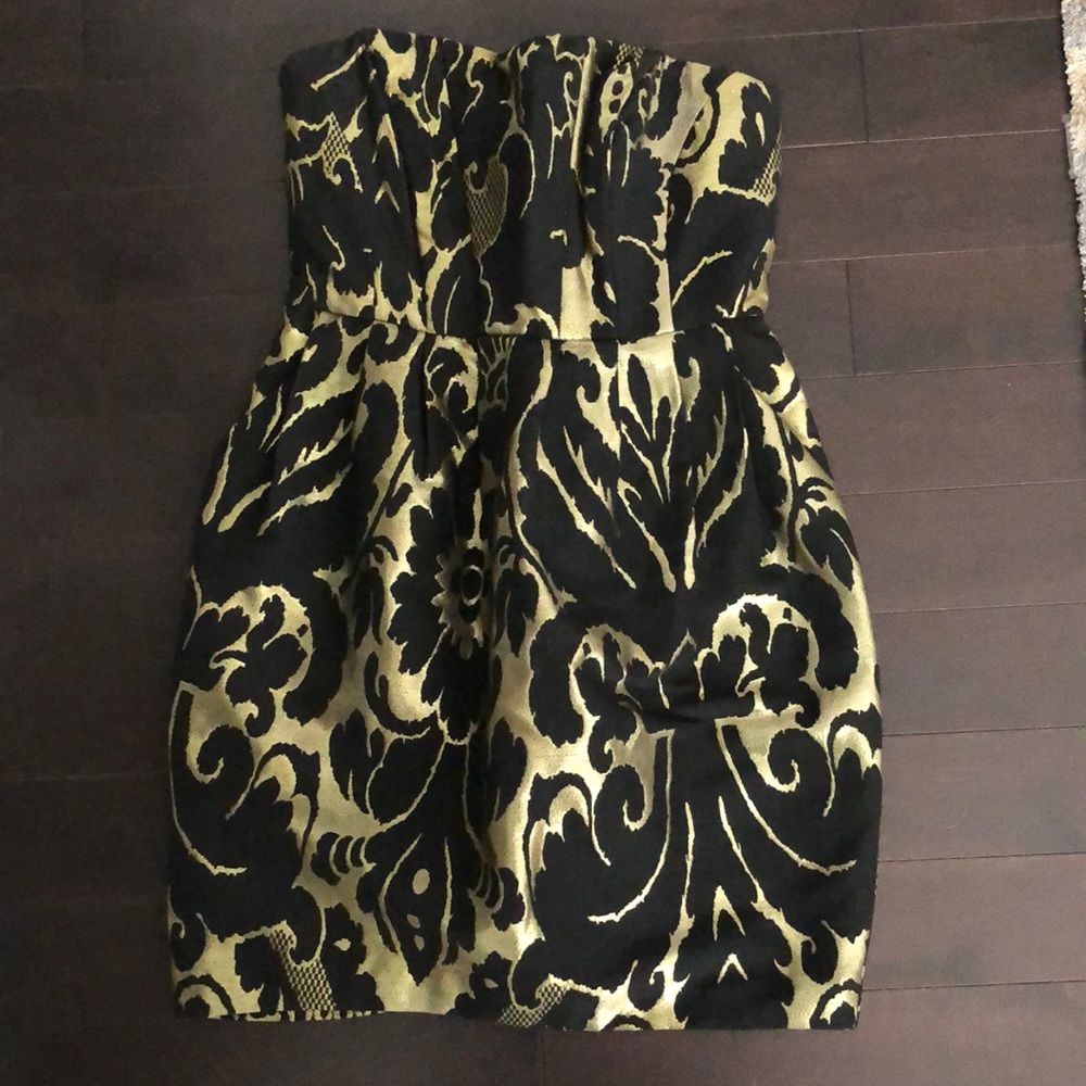 Bustier Strapless Mini Dress